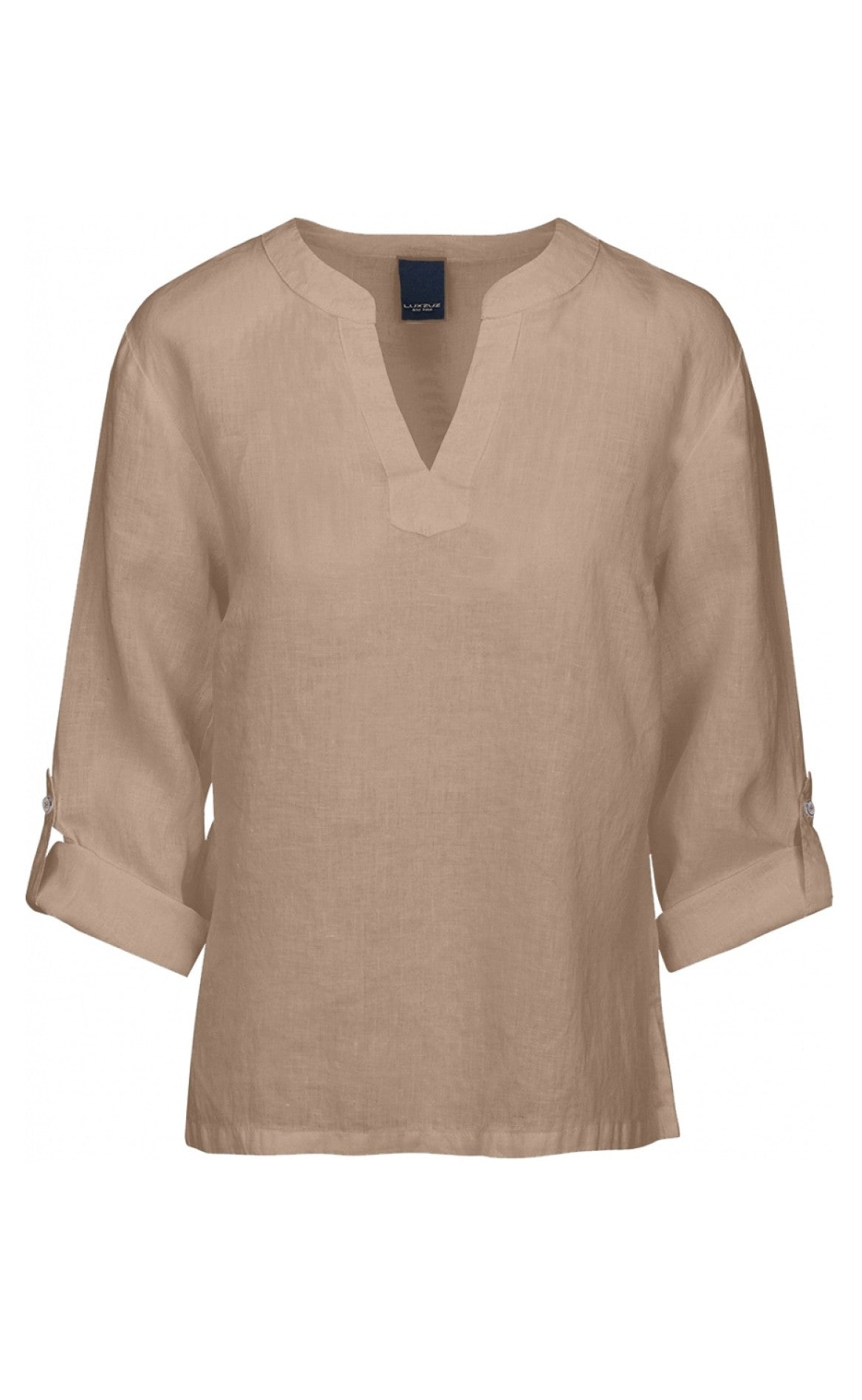 One Two Luxzuz Bluse - Kisserina - Granole