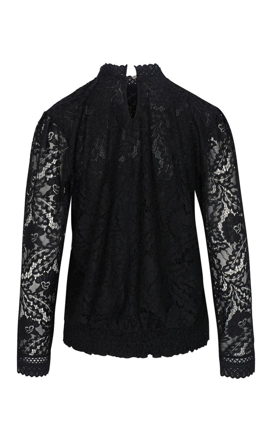 One Two Luxzuz Bluse - Laizy - Black