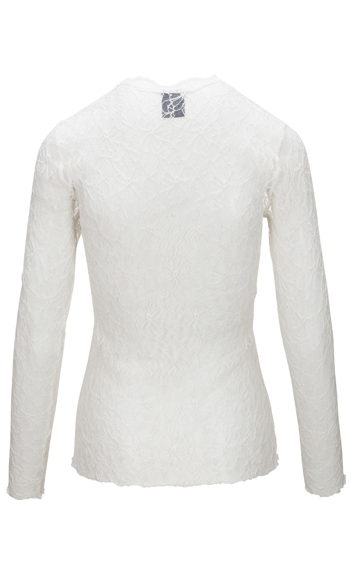 One Two Luxzuz Bluse - Laze Mesh - Cream