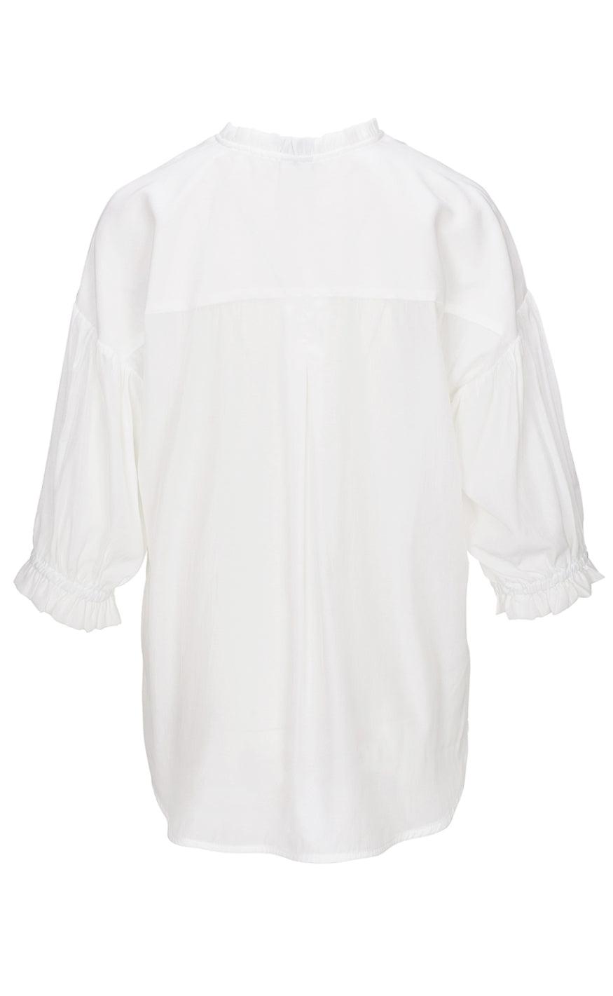 One Two Luxzuz Bluse - Malicana - Cream