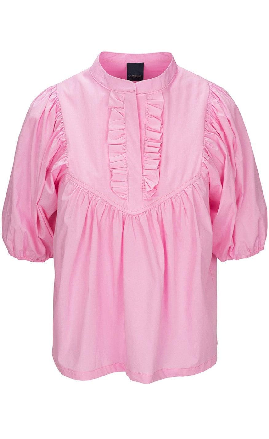 One Two Luxzuz Bluse - Melanie - Pink Lady