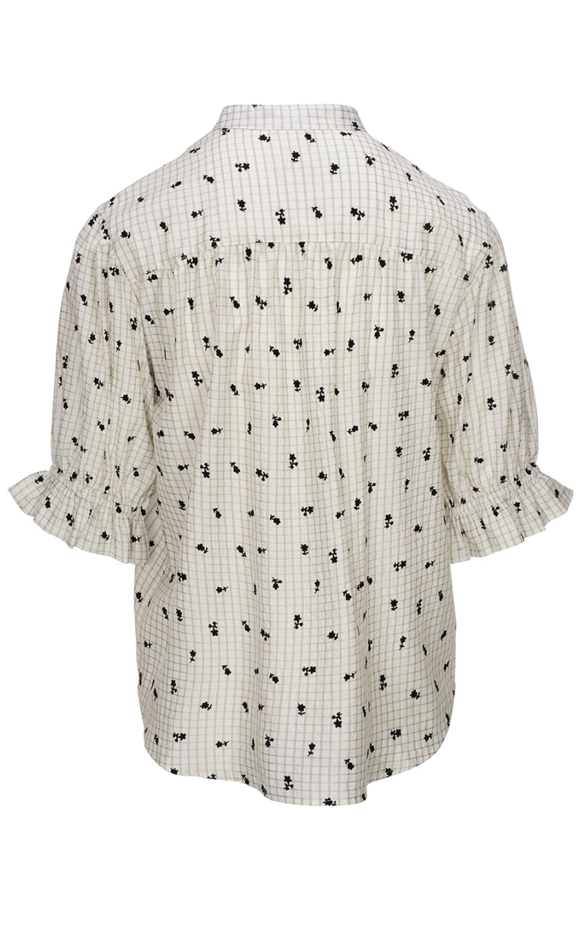 One Two Luxzuz Bluse - Micaela - Coconut Milk