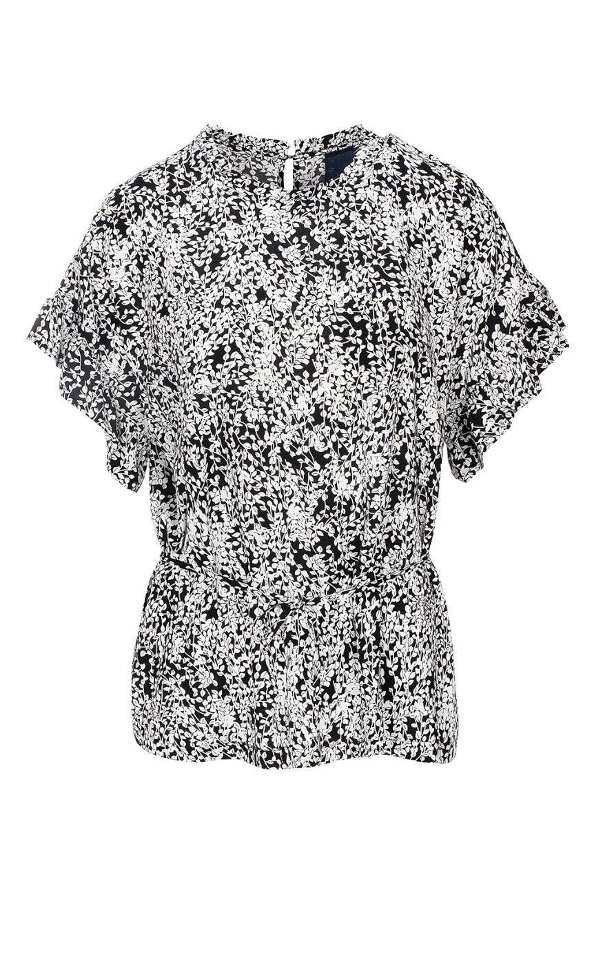 One Two Luxzuz Bluse - Myanne - Black