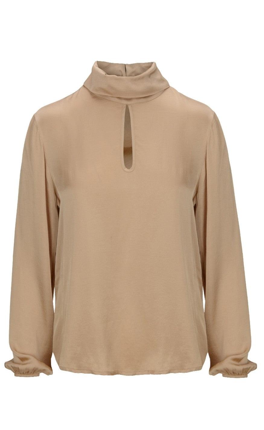 One Two Luxzuz Bluse - Nette - Irish Cream