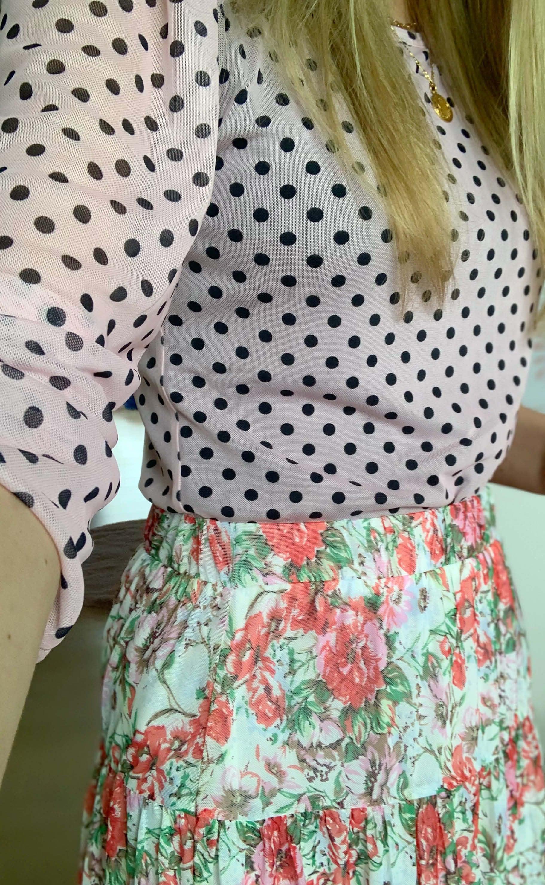 One Two Luxzuz Bluse - Puffy - Ice Pink