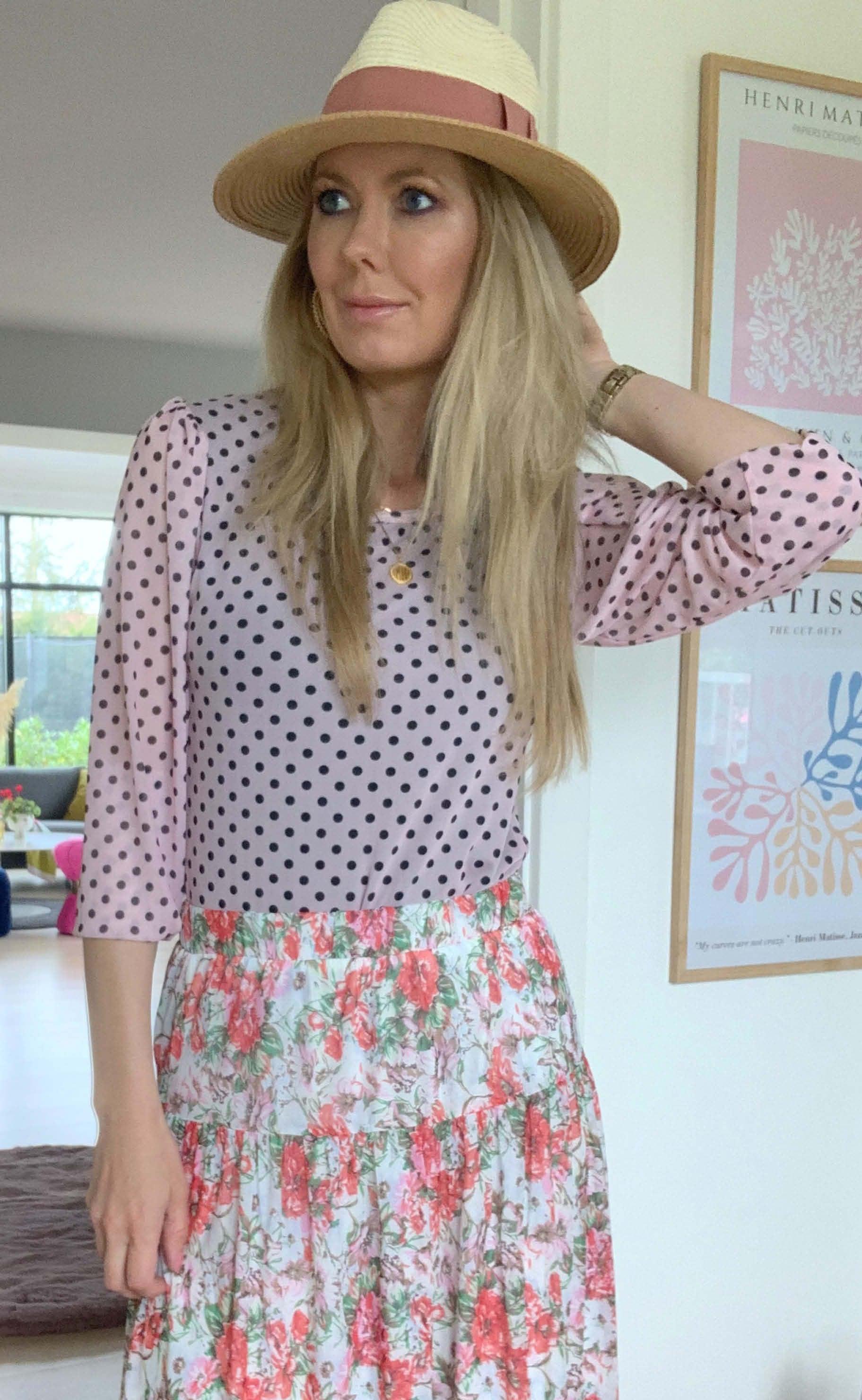 One Two Luxzuz Bluse - Puffy - Ice Pink