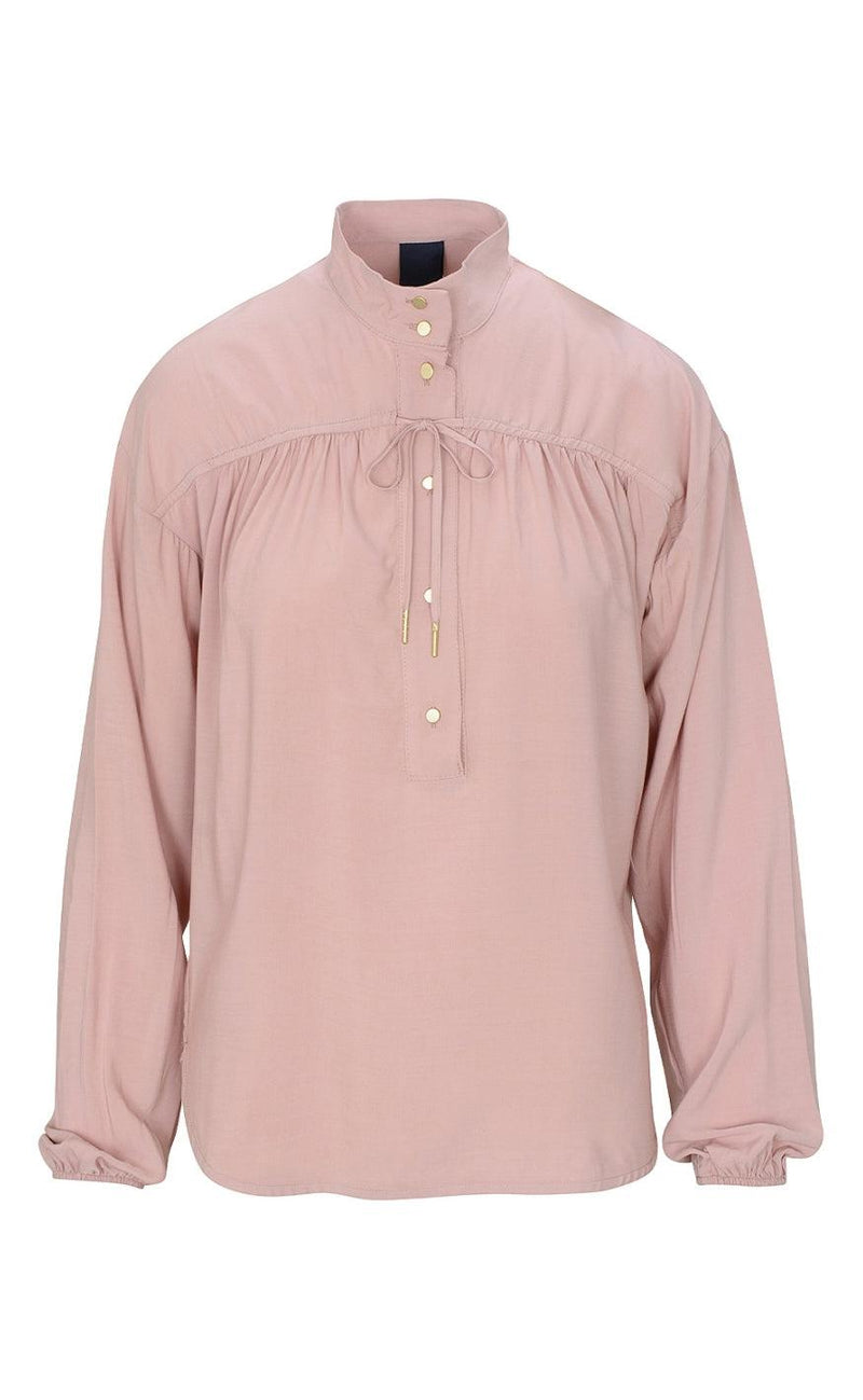 One Two Luxzuz Bluse - Rosita - Vintage Rose