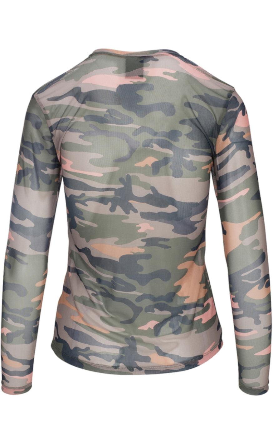One Two Luxzuz Bluse - Sibey - Army