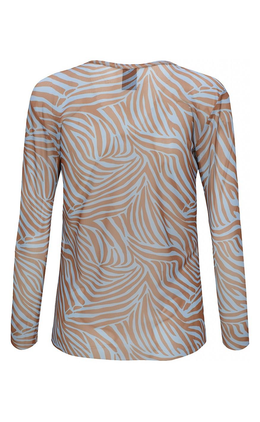 One Two Luxzuz Bluse - Sigborg - Ice Blue
