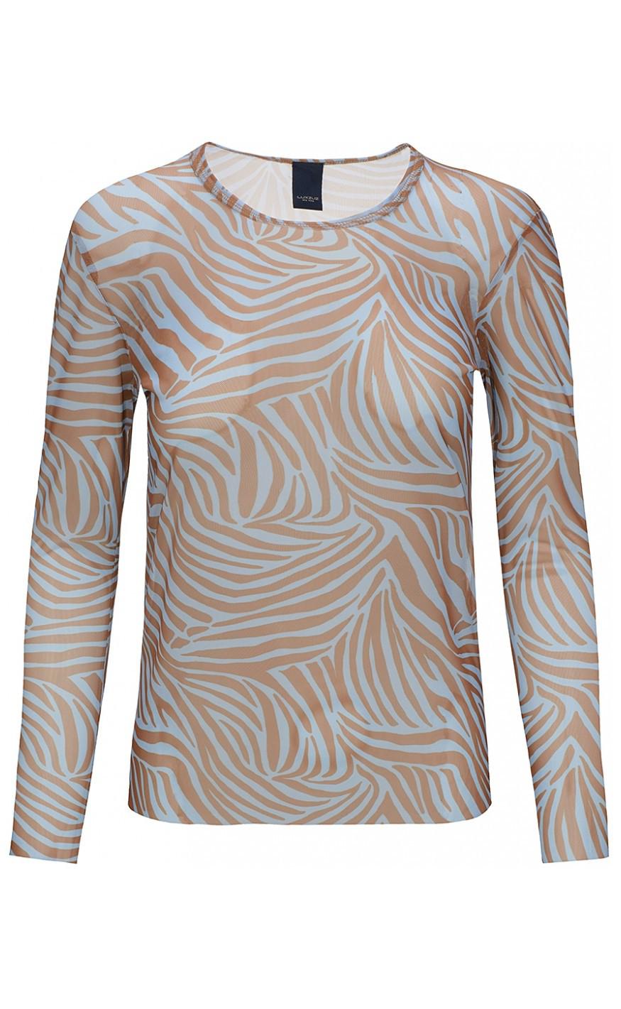 One Two Luxzuz Bluse - Sigborg - Ice Blue