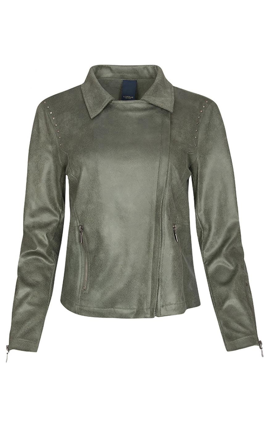 One Two Luxzuz Jakke - Majka Coated - Army
