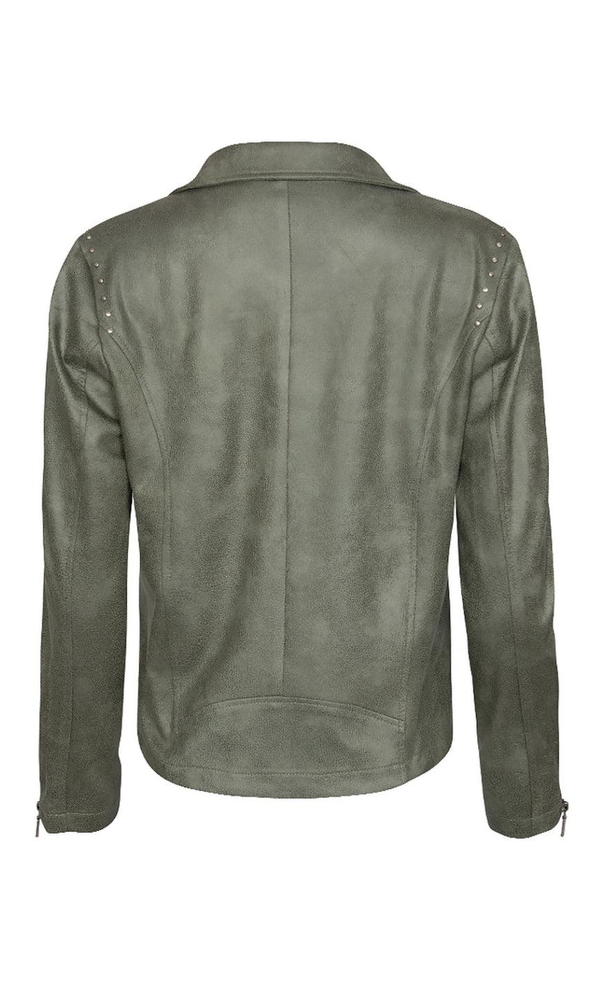 One Two Luxzuz Jakke - Majka Coated - Army