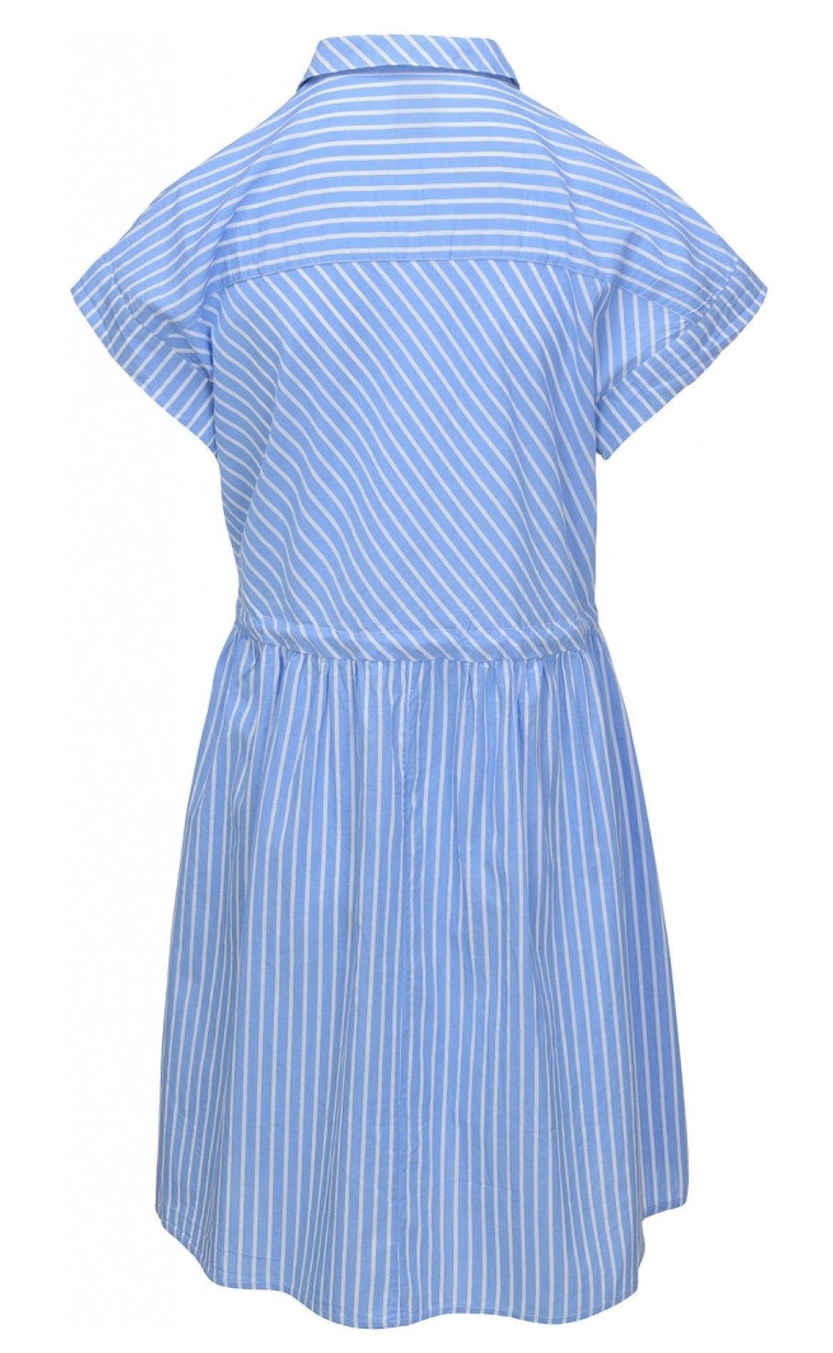 One Two Luxzuz Kjole - Betzy - Porcelain Blue