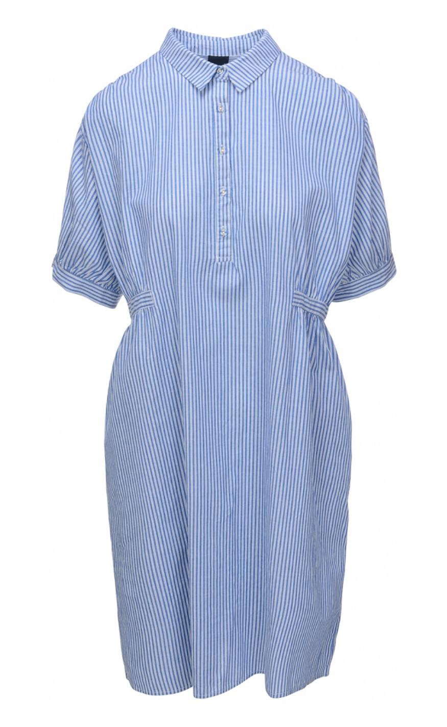 One Two Luxzuz Kjole - Caya - Porcelain Blue