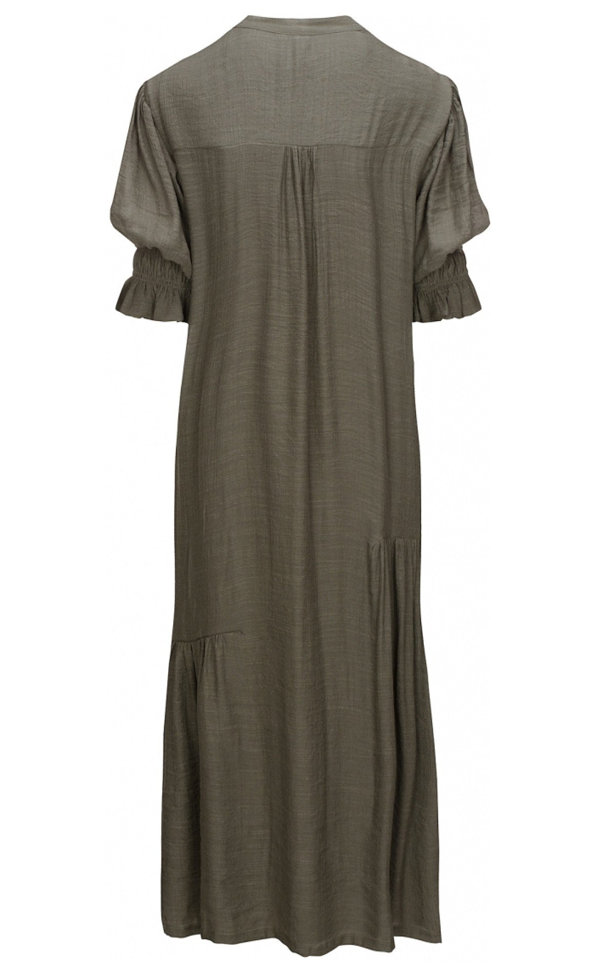 One Two Luxzuz Kjole - Glami - Vintage Khaki
