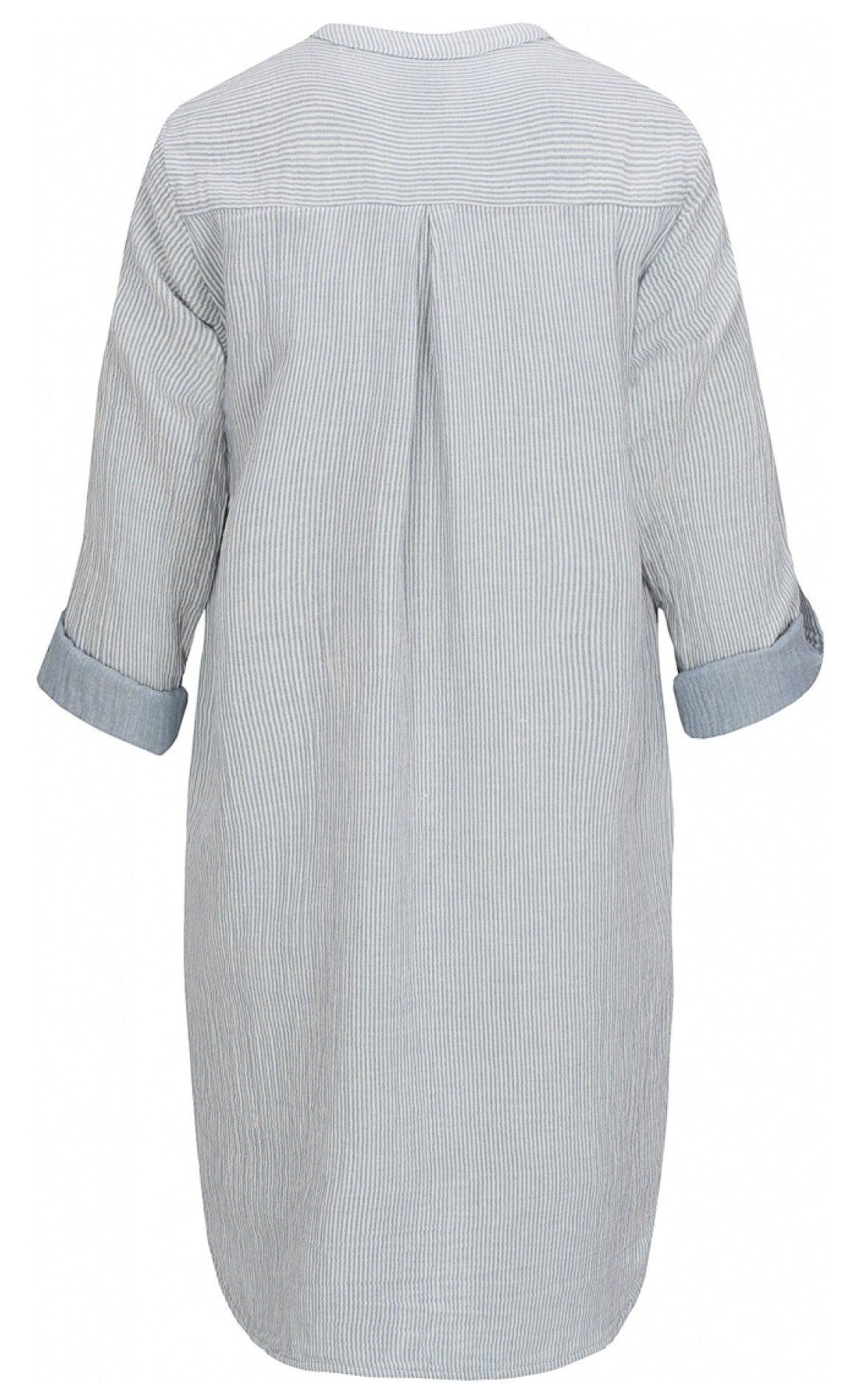 One Two Luxzuz Kjole - Lia - Vintage Blue