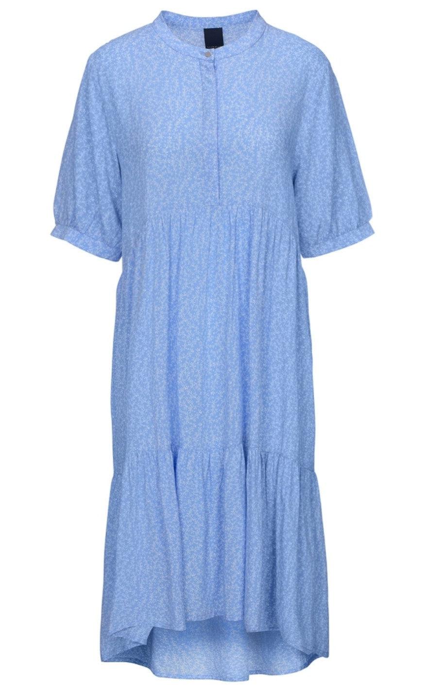 One Two Luxzuz Kjole - Marguerita - Vista Blue
