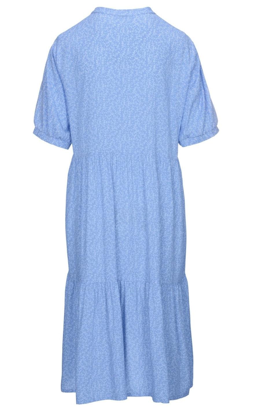 One Two Luxzuz Kjole - Marguerita - Vista Blue