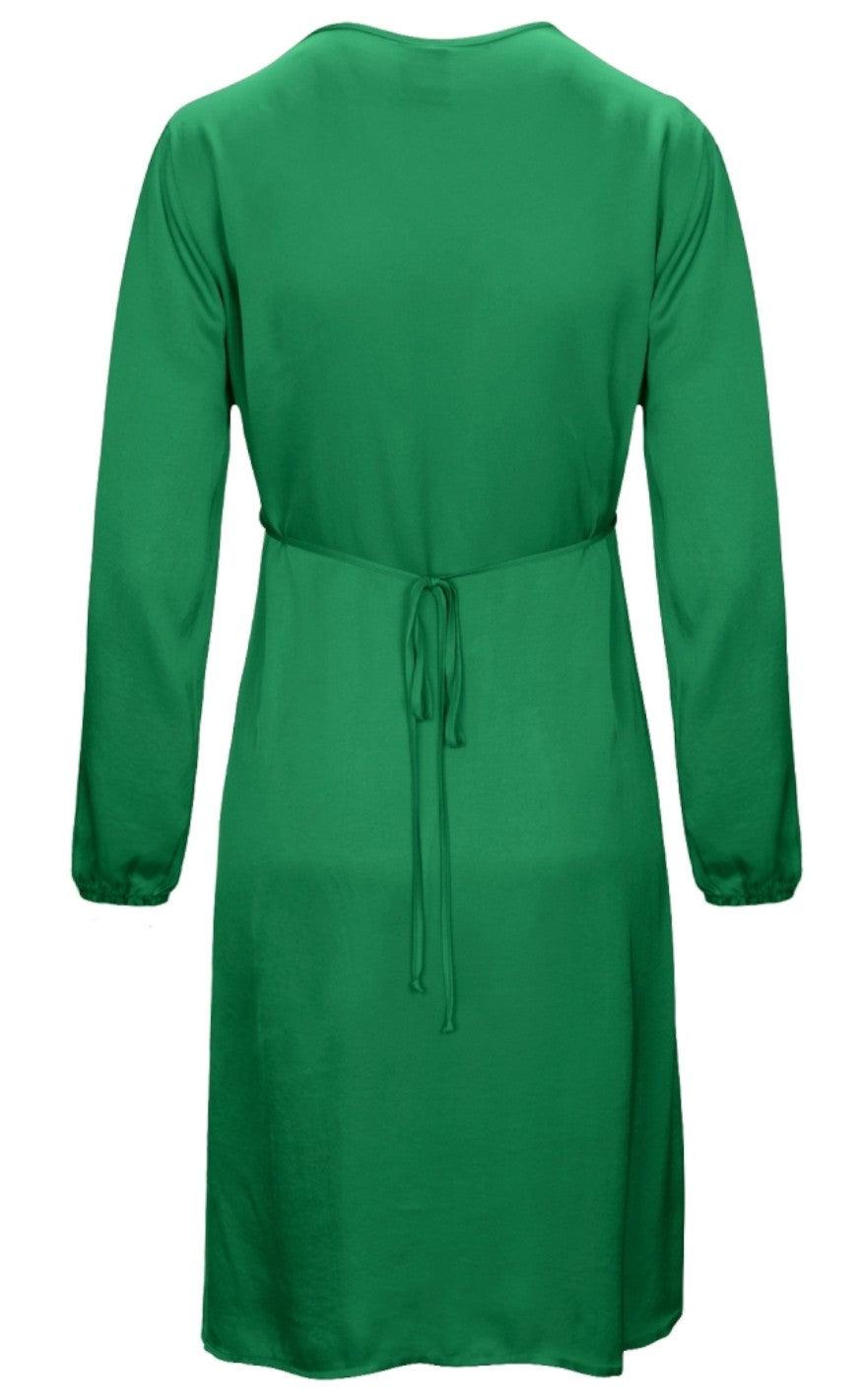 One Two Luxzuz Kjole - Nadja - Emerald Green