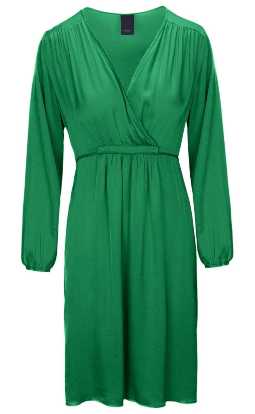 One Two Luxzuz Kjole - Nadja - Emerald Green