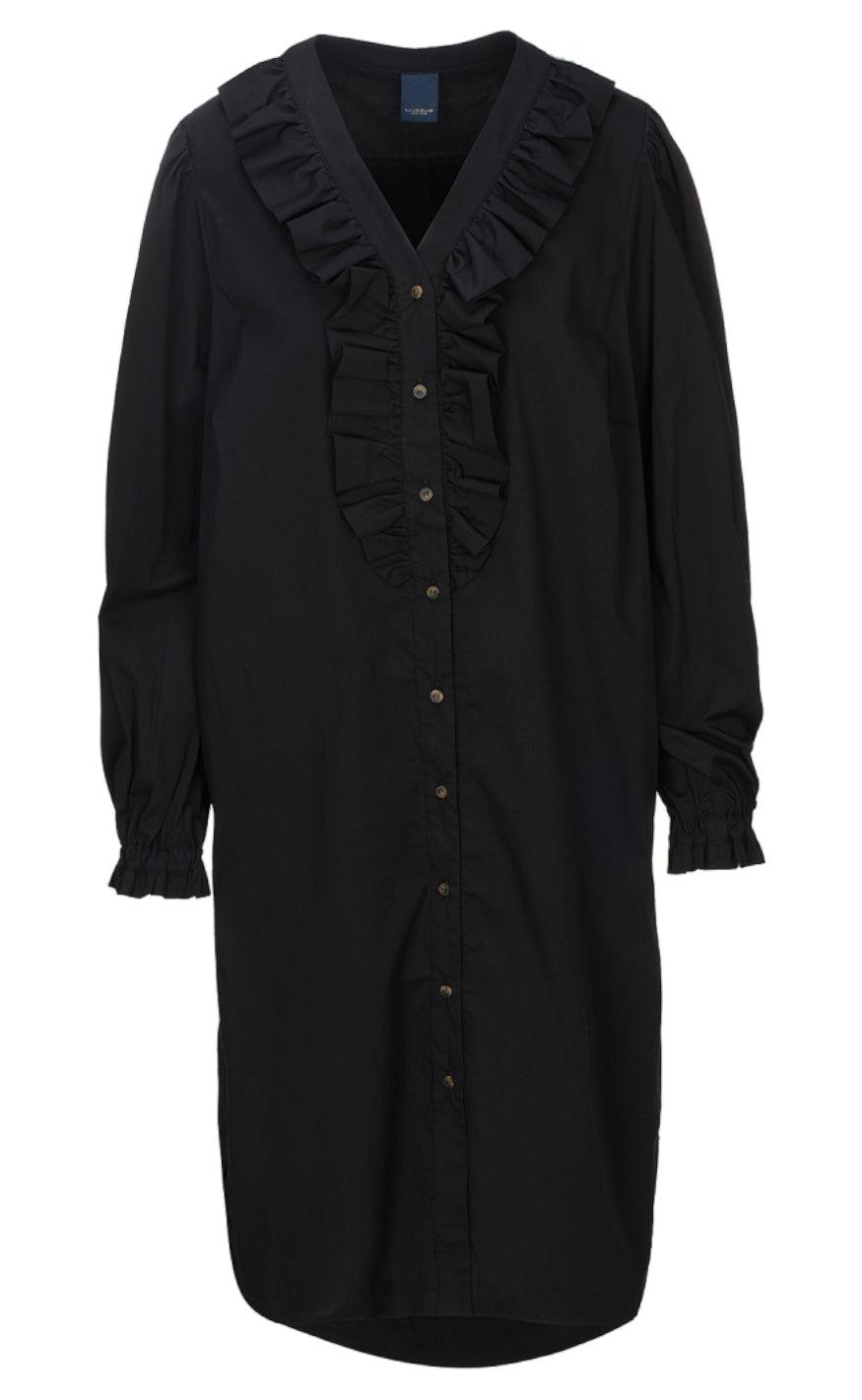 One Two Luxzuz Kjole - Romali - Black