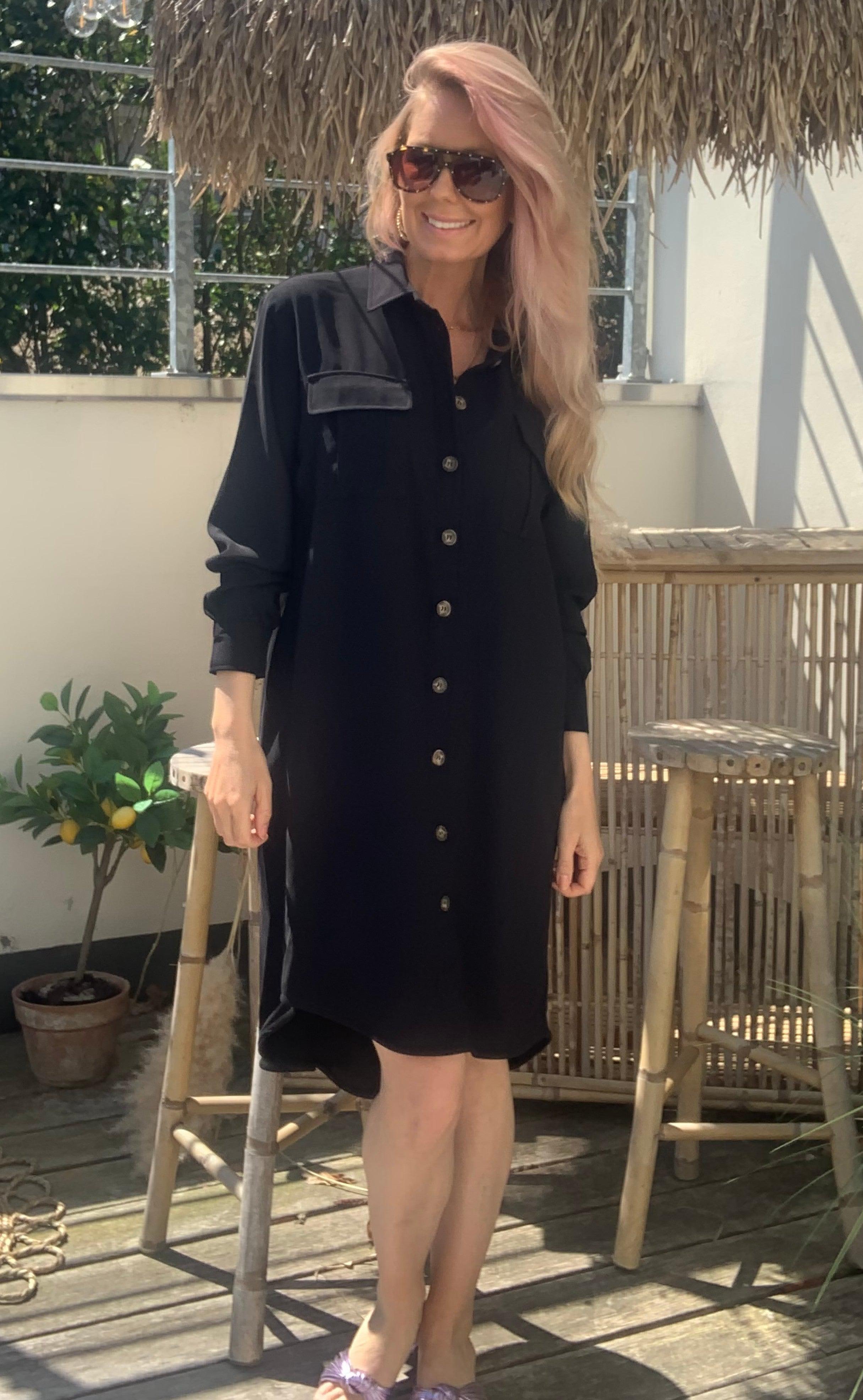 One Two Luxzuz Kjole - Sally - Black