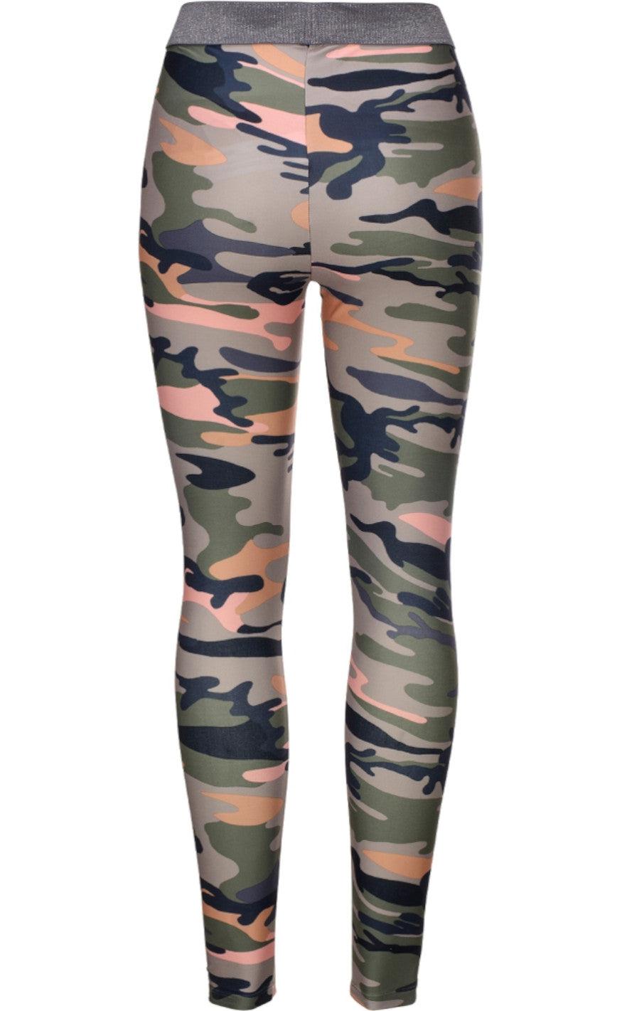 One Two Luxzuz Leggings - Ayo - Army