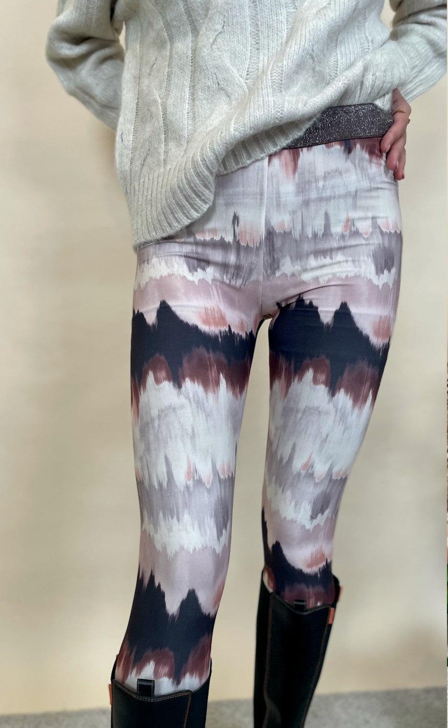 One Two Luxzuz Leggings - Ayo - Cedar Wood