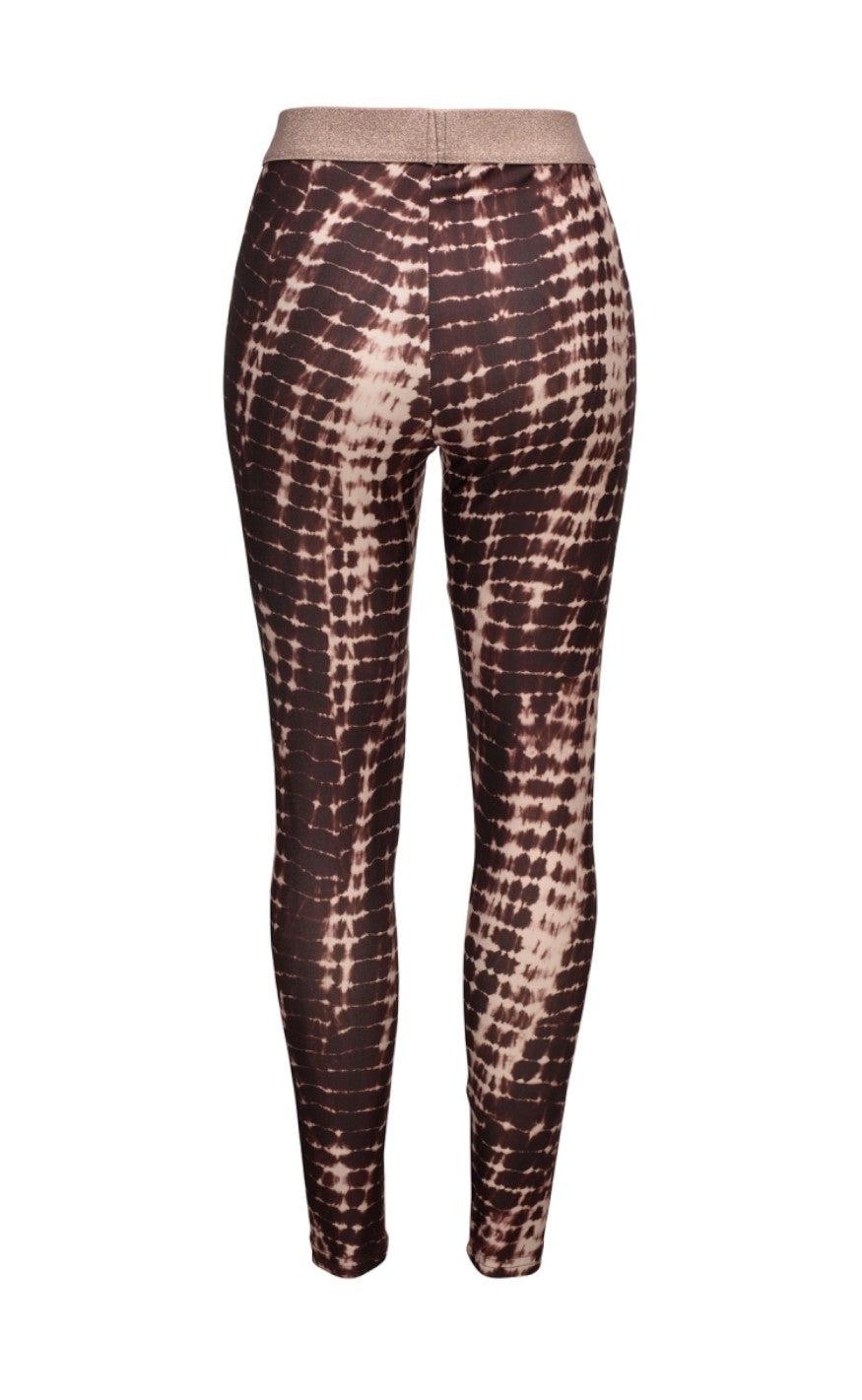 One Two Luxzuz Leggings - Ayo - Choco Cream