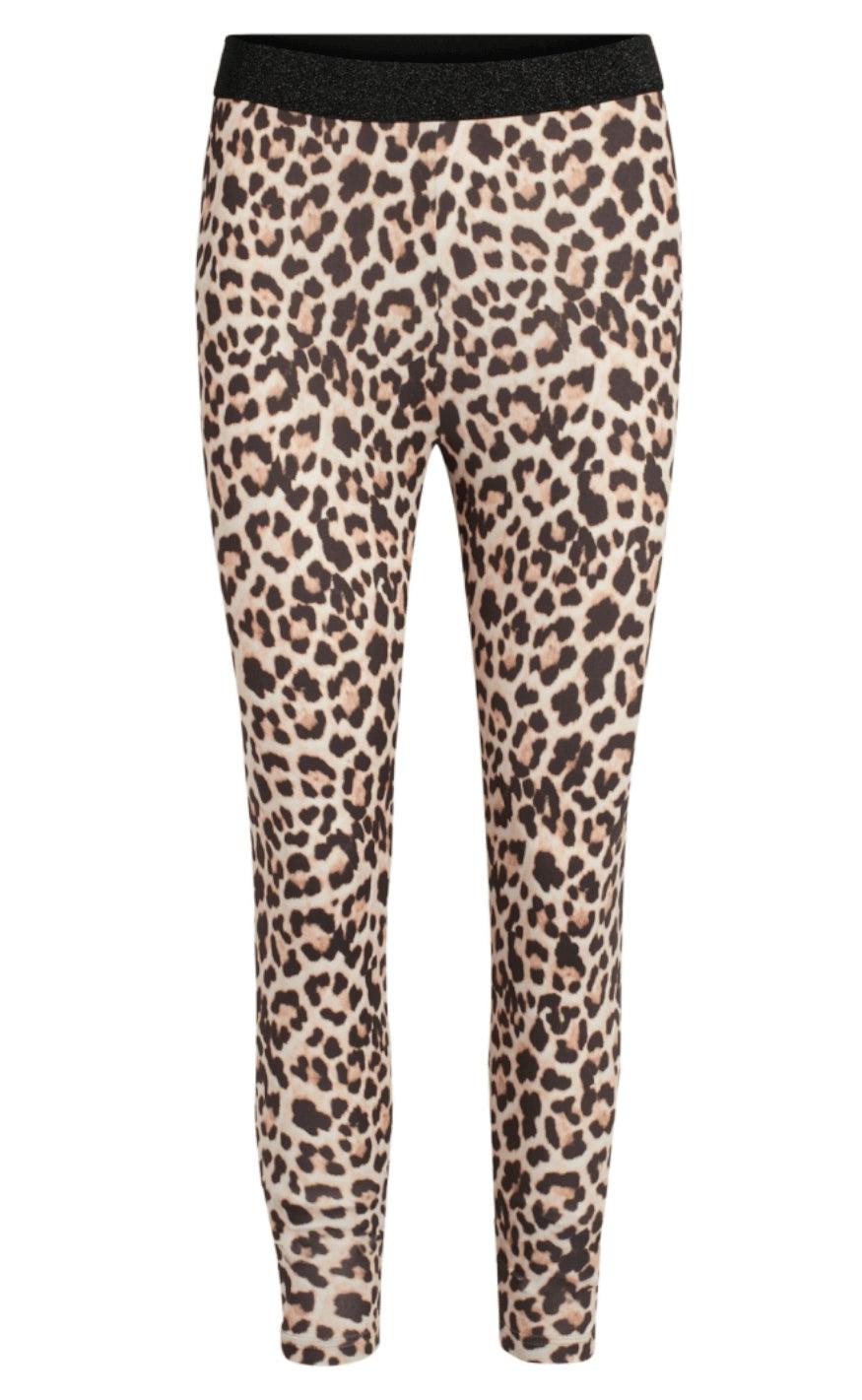 One Two Luxzuz Leggings - Ayoe Animal - Vintage Roosewood