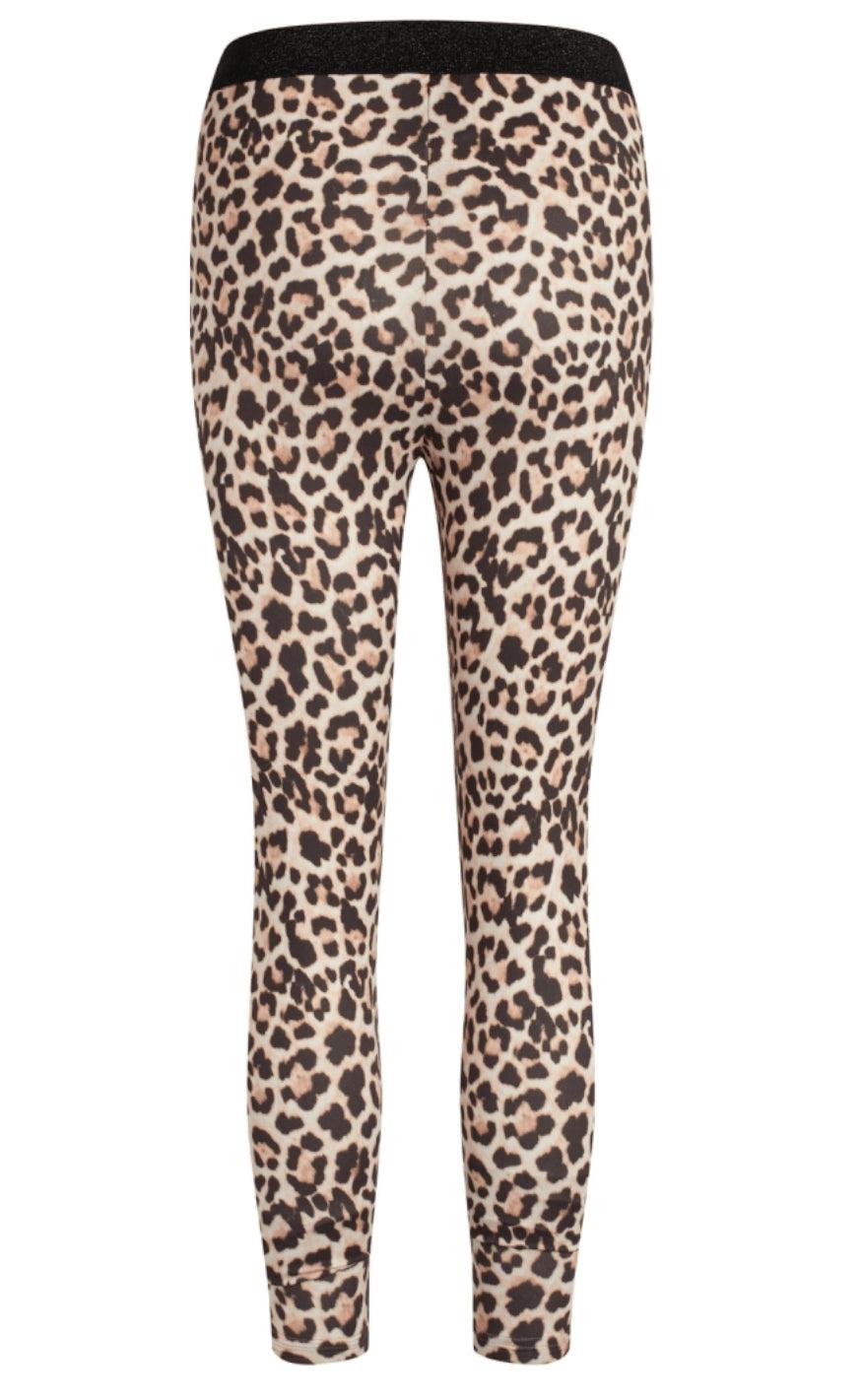 One Two Luxzuz Leggings - Ayoe Animal - Vintage Roosewood