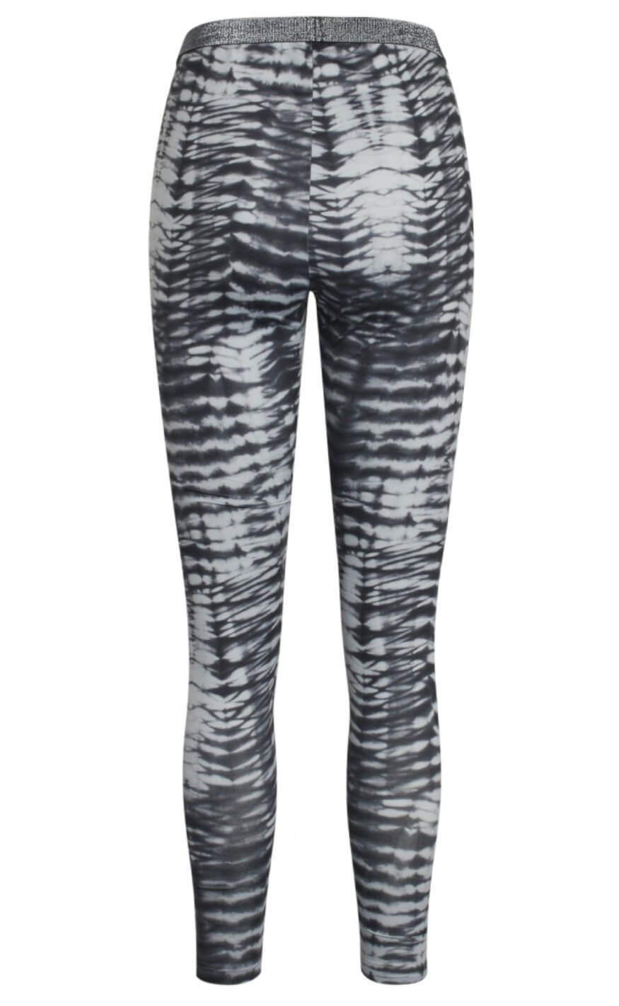 One Two Luxzuz Leggings - Ayoe Batiq- Caviar