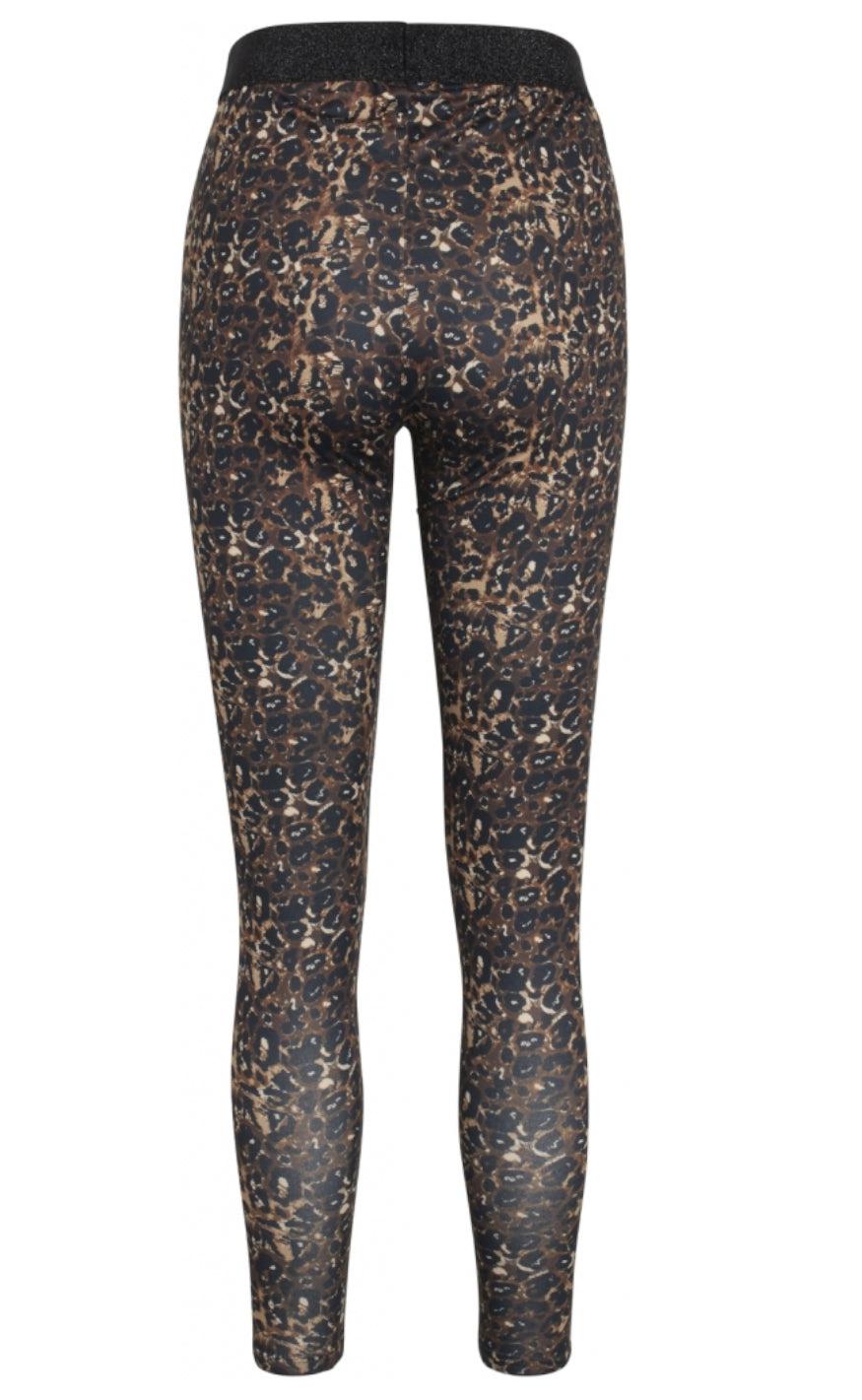 One Two Luxzuz Leggings - Ayoe - Brandy