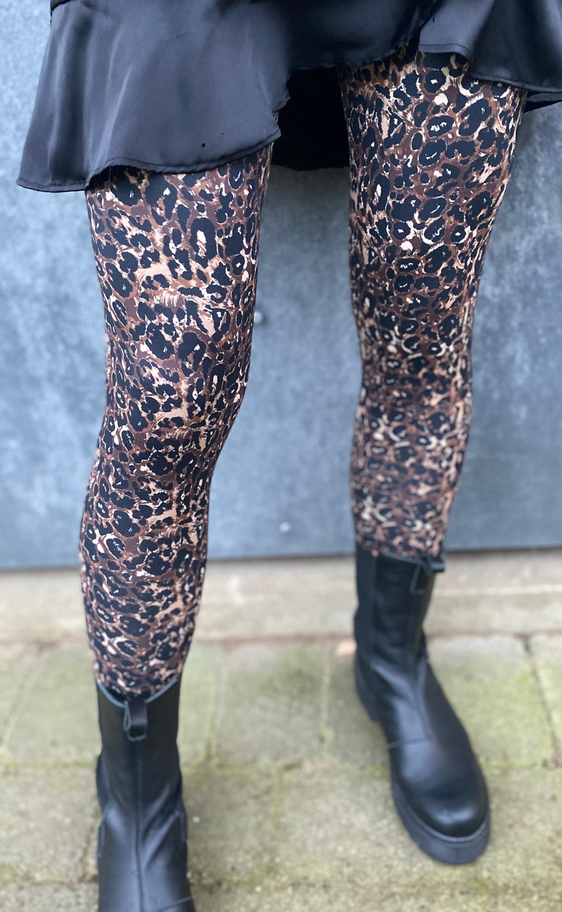 One Two Luxzuz Leggings - Ayoe - Brandy
