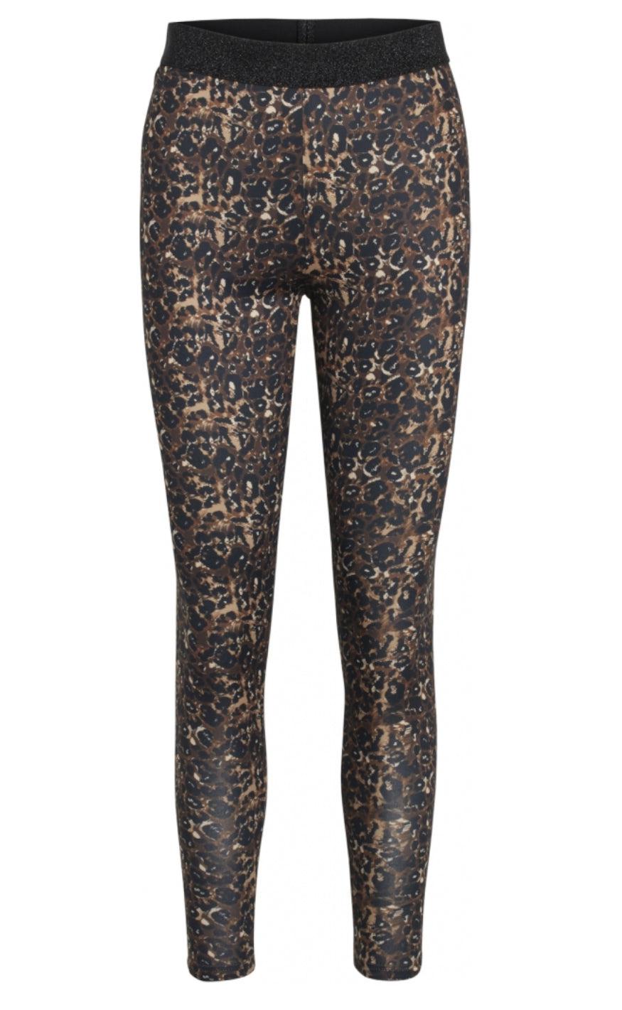 One Two Luxzuz Leggings - Ayoe - Brandy