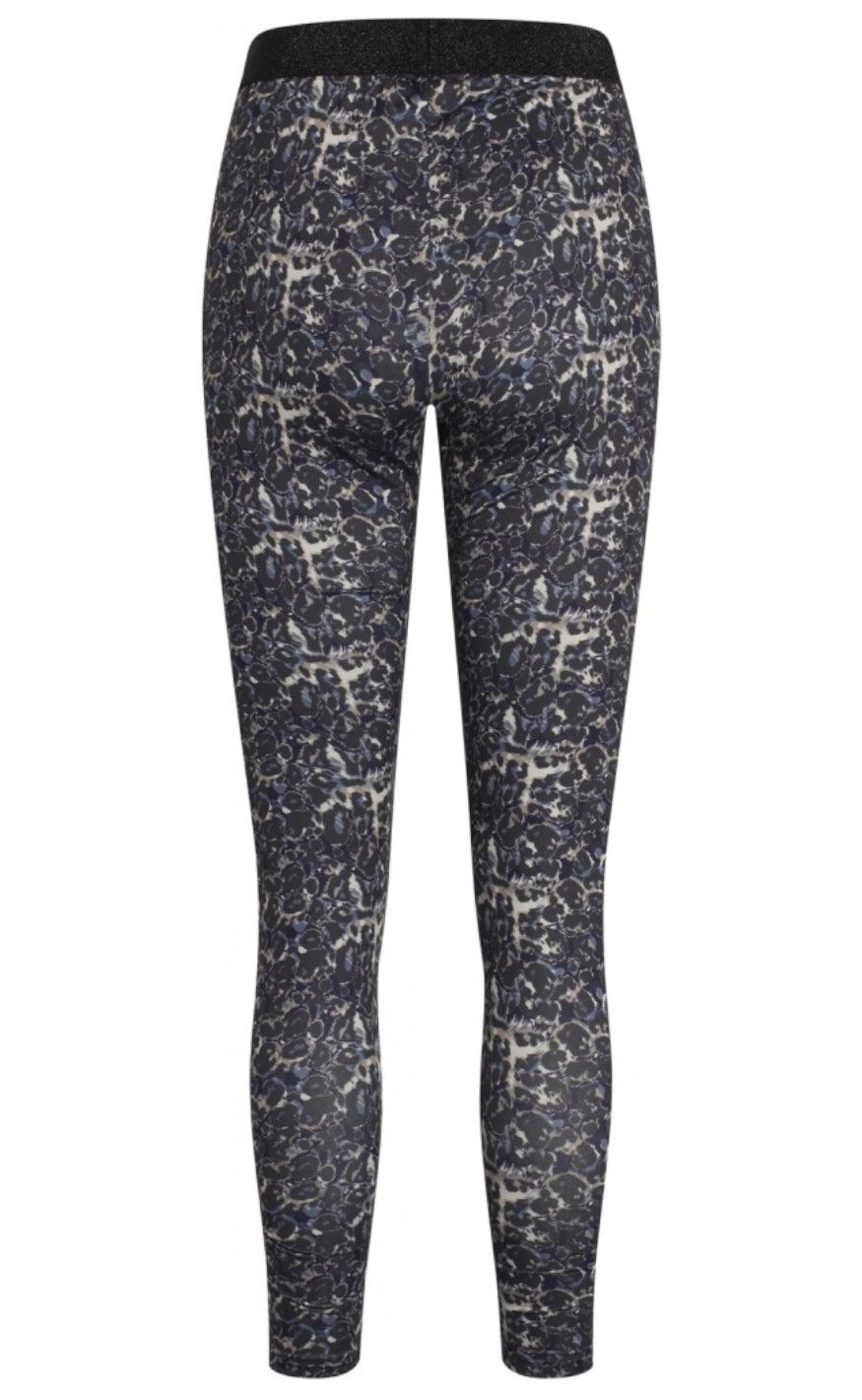 One Two Luxzuz Leggings - Ayoe Leo - Deep Forrest