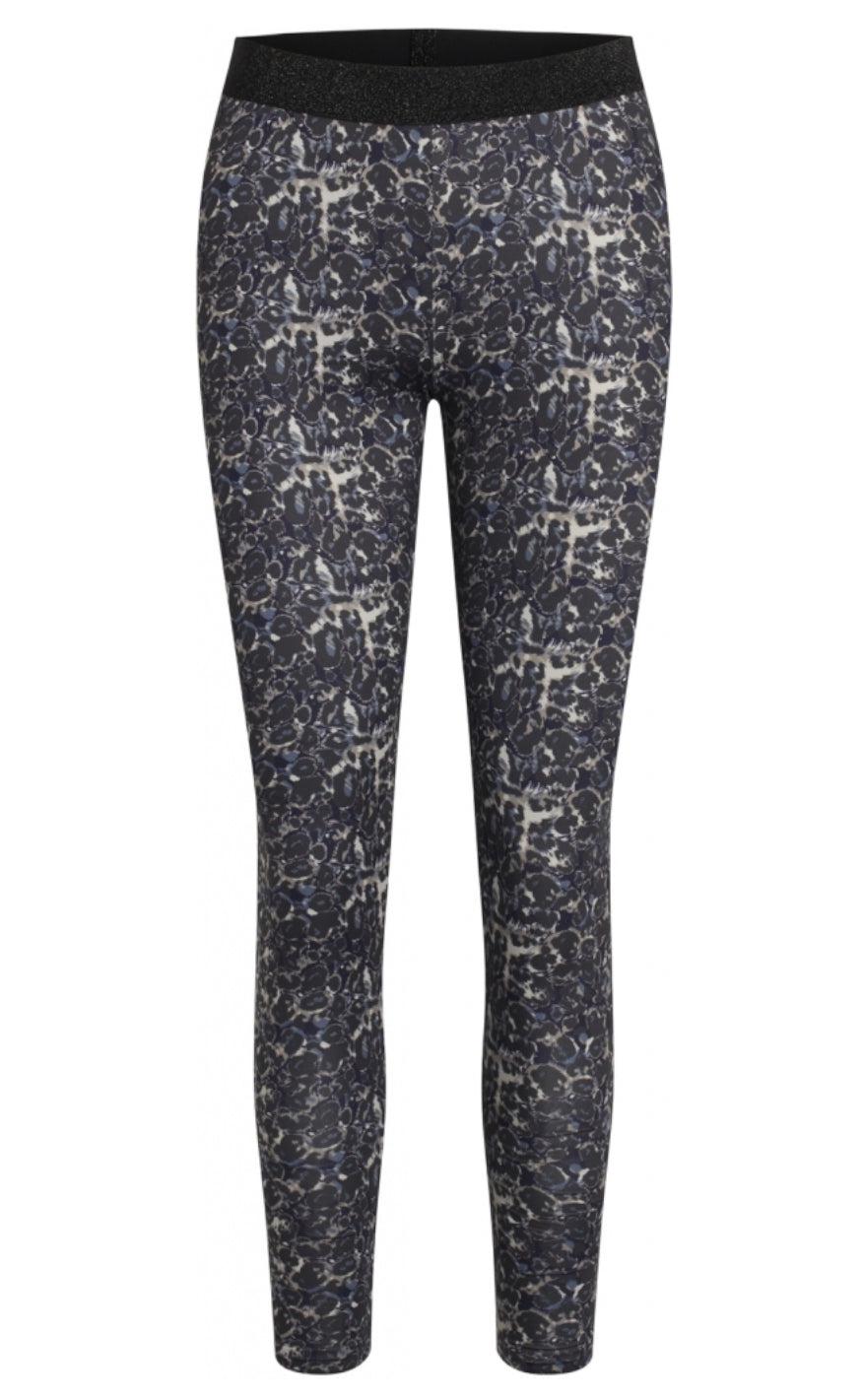 One Two Luxzuz Leggings - Ayoe Leo - Deep Forrest