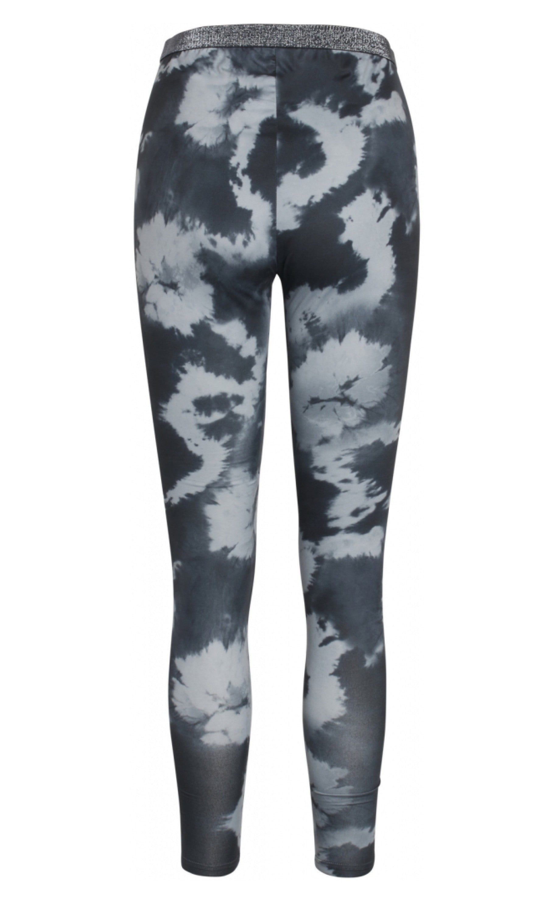 One Two Luxzuz Leggings - Ayoe Tie - Caviar