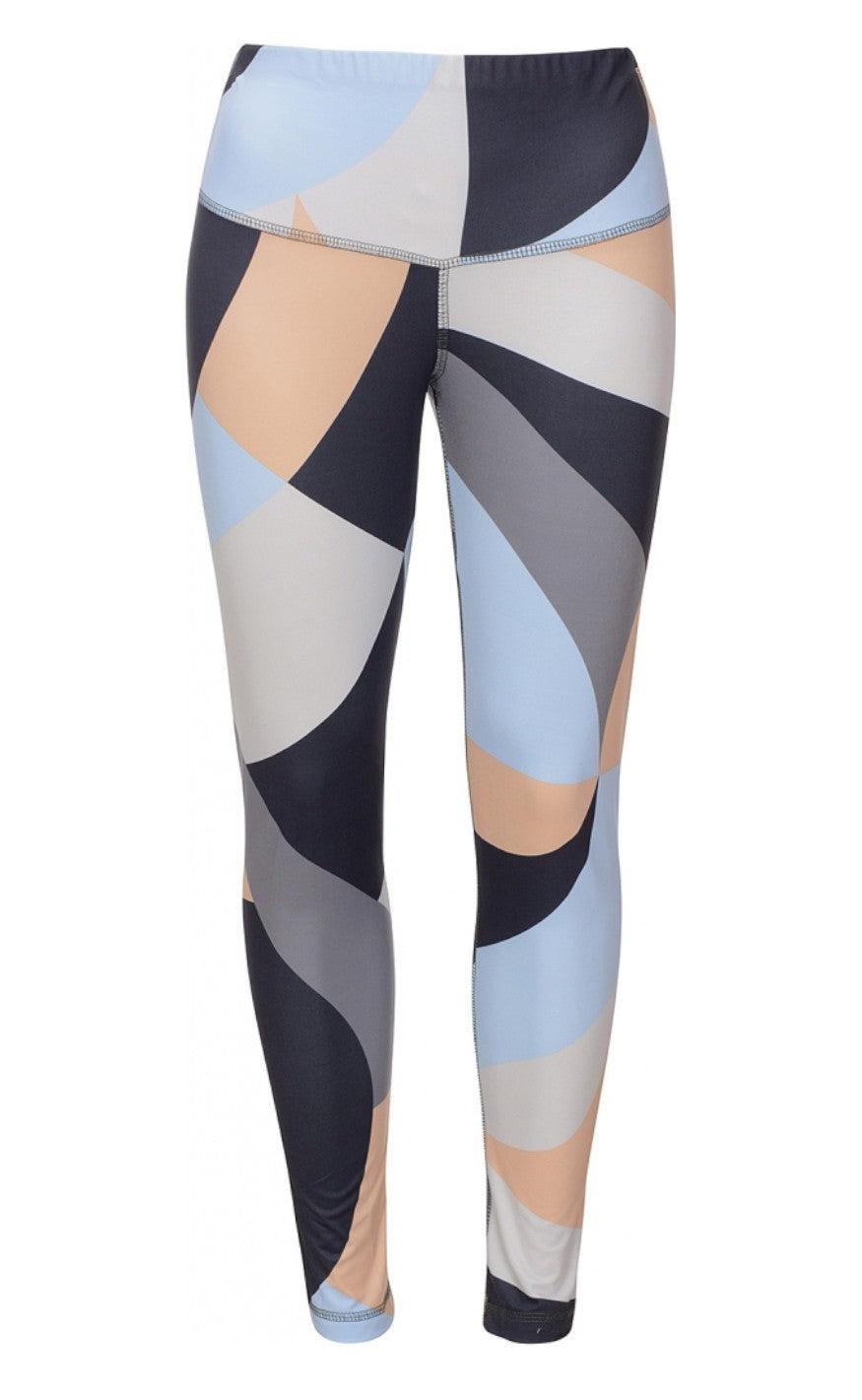 One Two Luxzuz Leggings - Raggina - Soft Blue