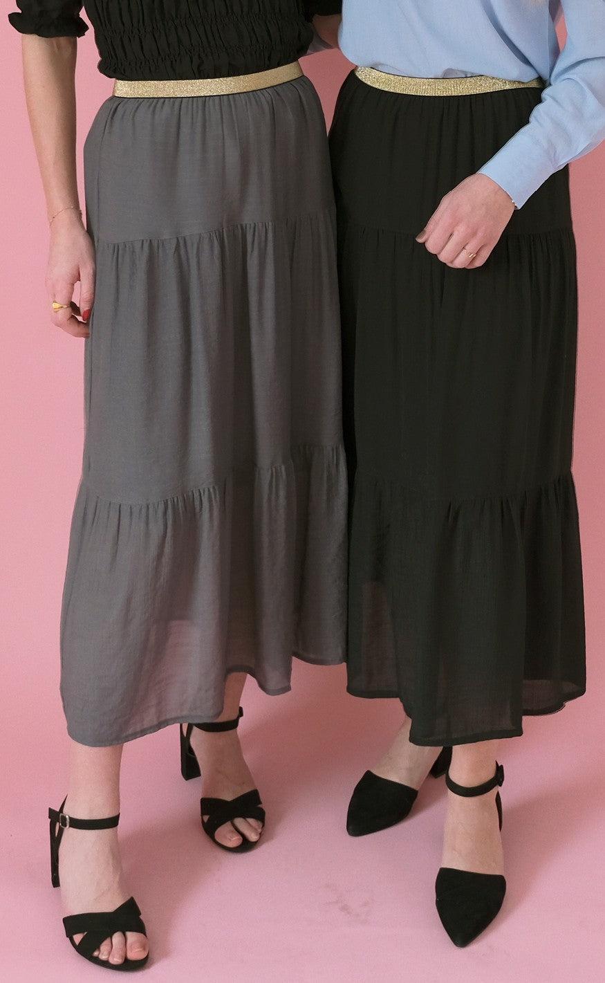 One Two Luxzuz Nederdel - Falka - Black