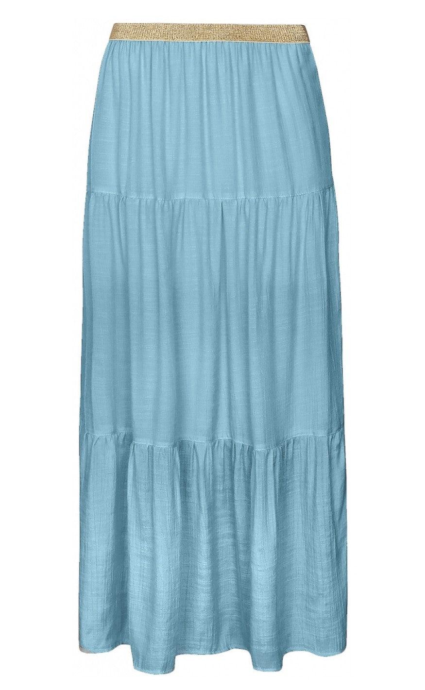 One Two Luxzuz Nederdel - Falka - Ice Blue