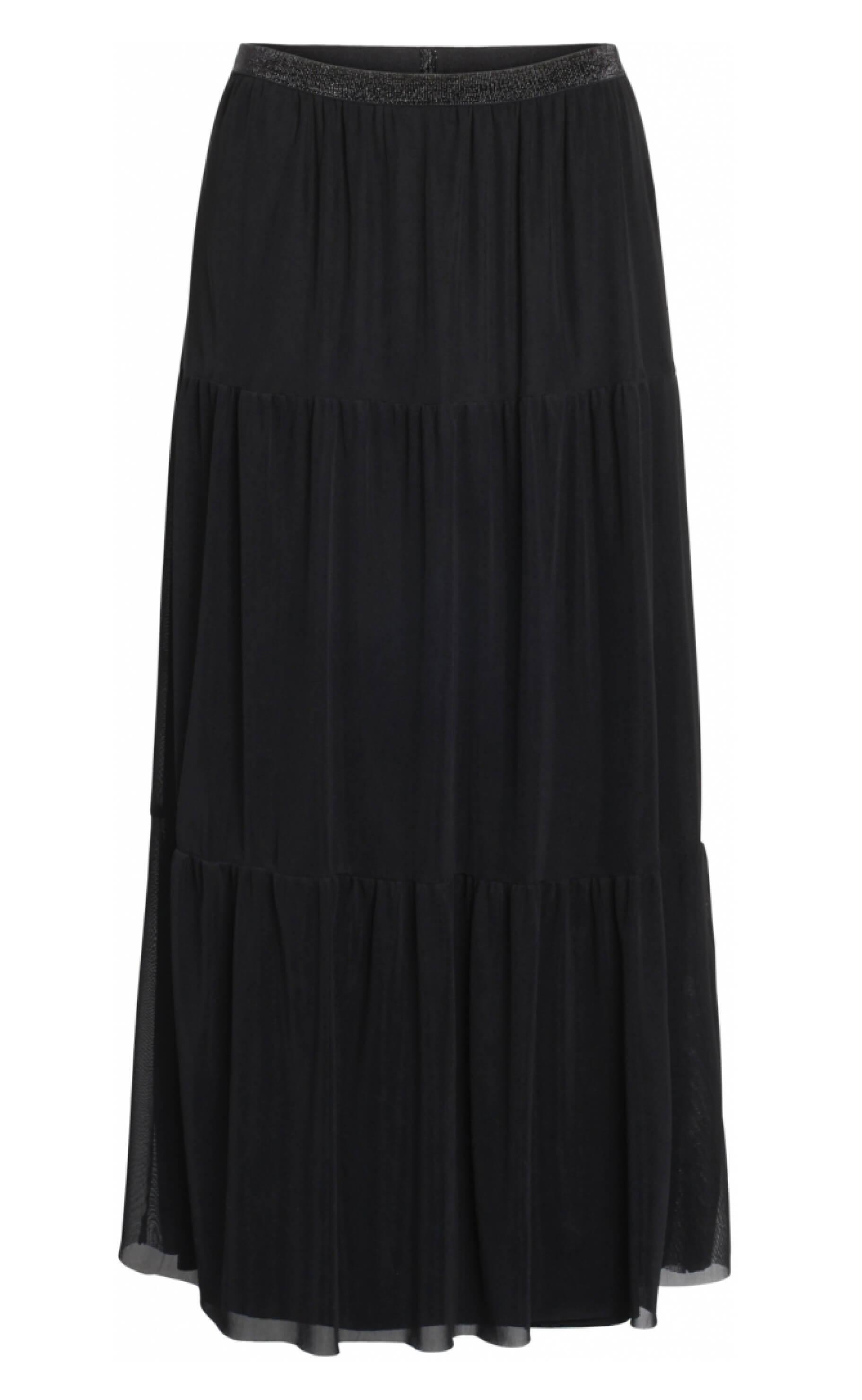 One Two Luxzuz Nederdel - Falkia - Black