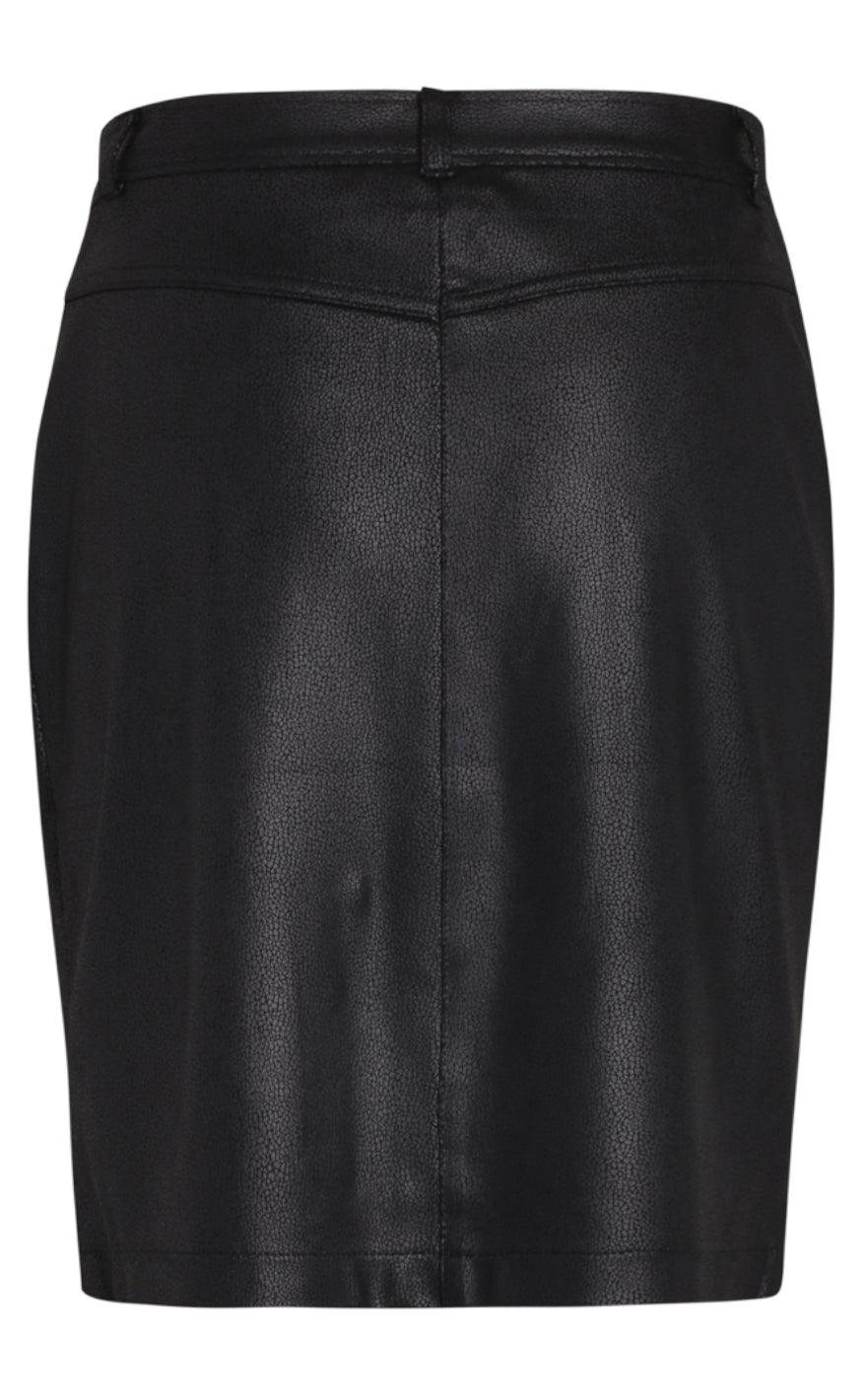 One Two Luxzuz Nederdel - Heather - Black