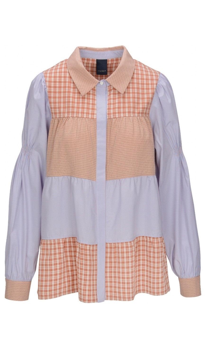 One Two Luxzuz Shirt - Lynett -Havenly Blue