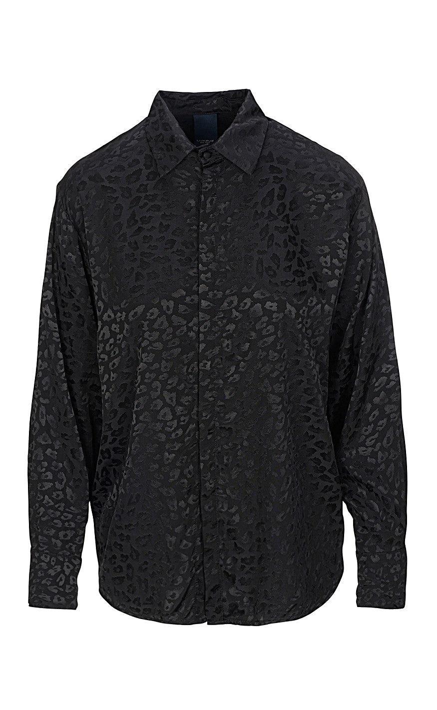 One Two Luxzuz Skjorte - Gertanza leo - Black