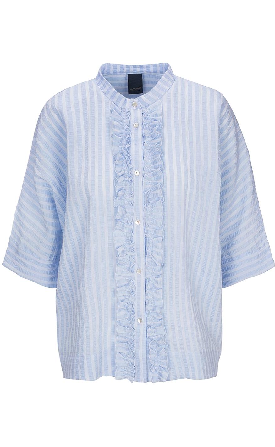 One Two Luxzuz Skjorte - Olu - Brunnera Blue