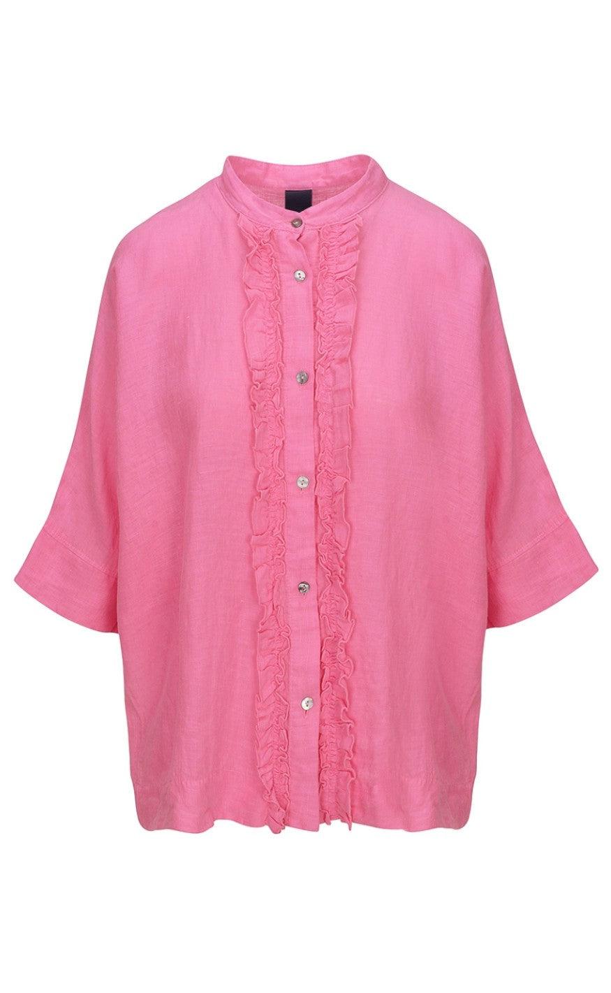One Two Luxzuz Skjorte - Olu - Fandango Pink