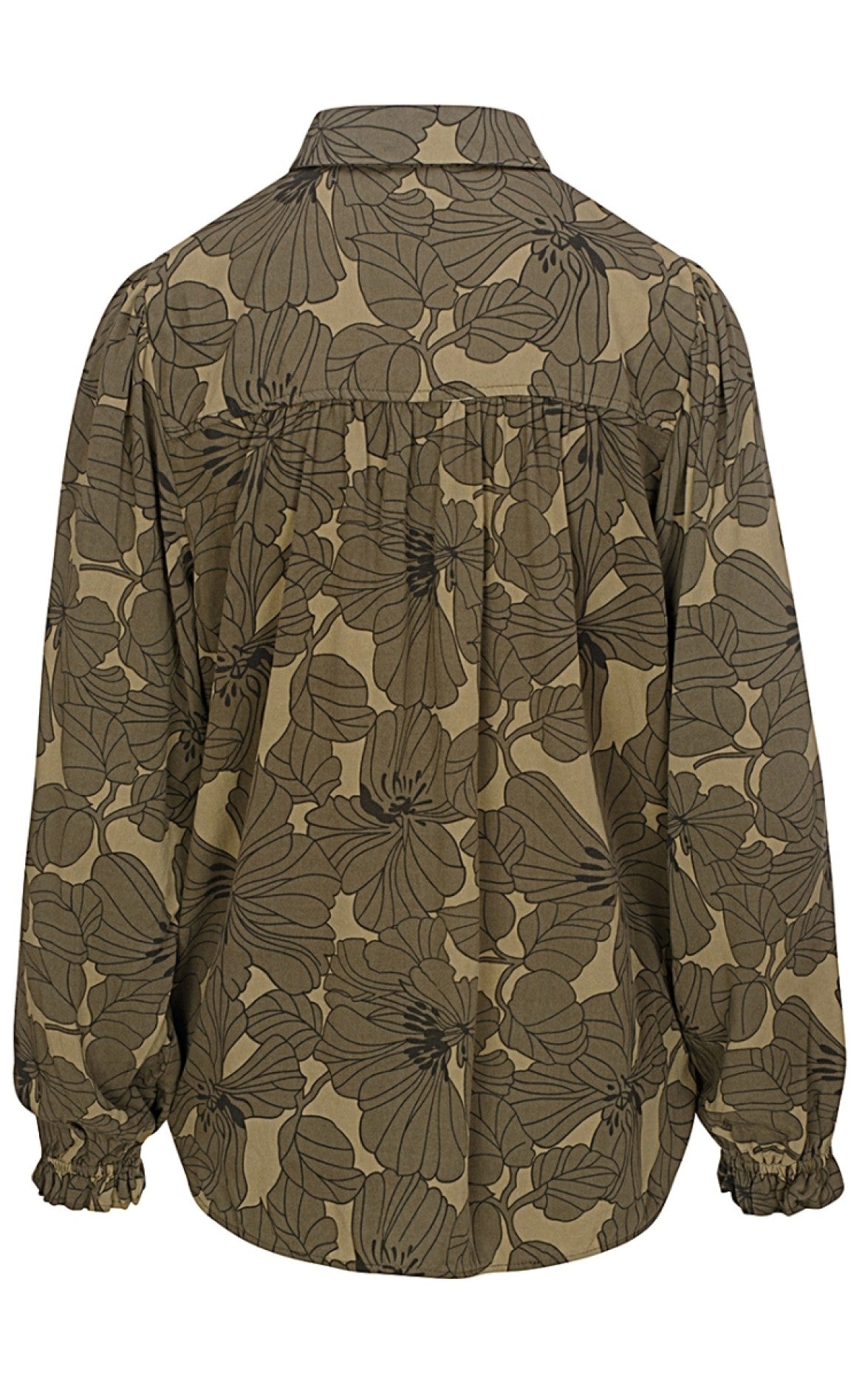 One Two Luxzuz Skjorte - Sheilana - Combat Green