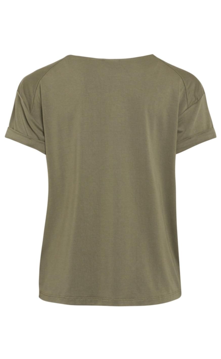 One Two Luxzuz T-shirt - Karin - Army