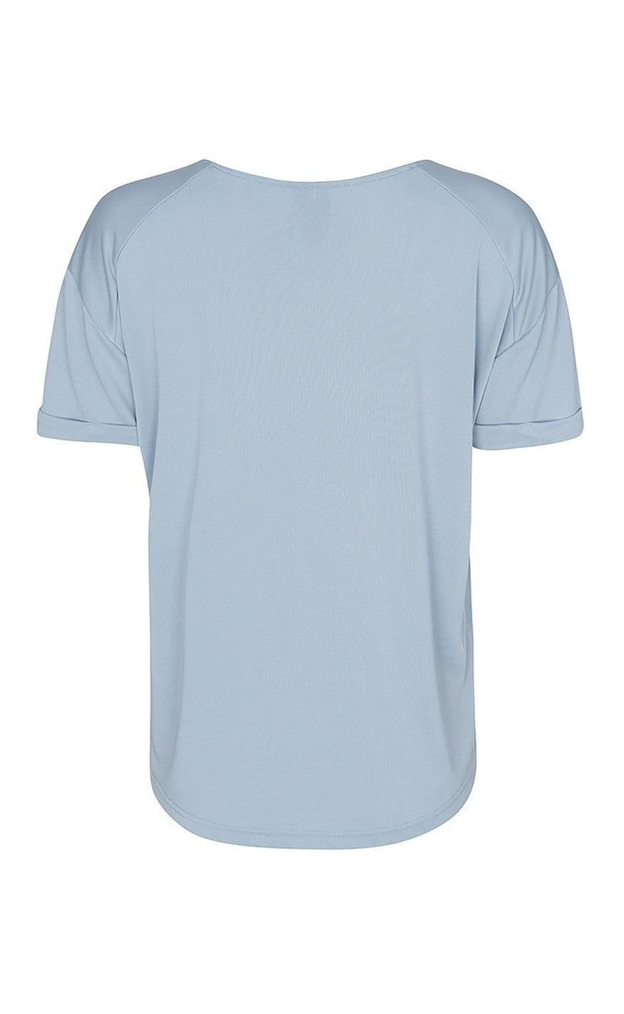 One Two Luxzuz T-shirt - Karin - Pale Blue